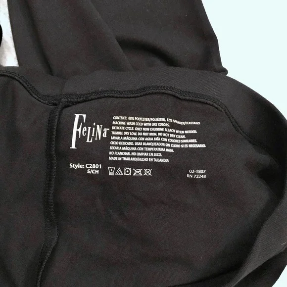 Felina “2/$20” NWOT Black Soft Leggings Women Various - Picture 7 of 8